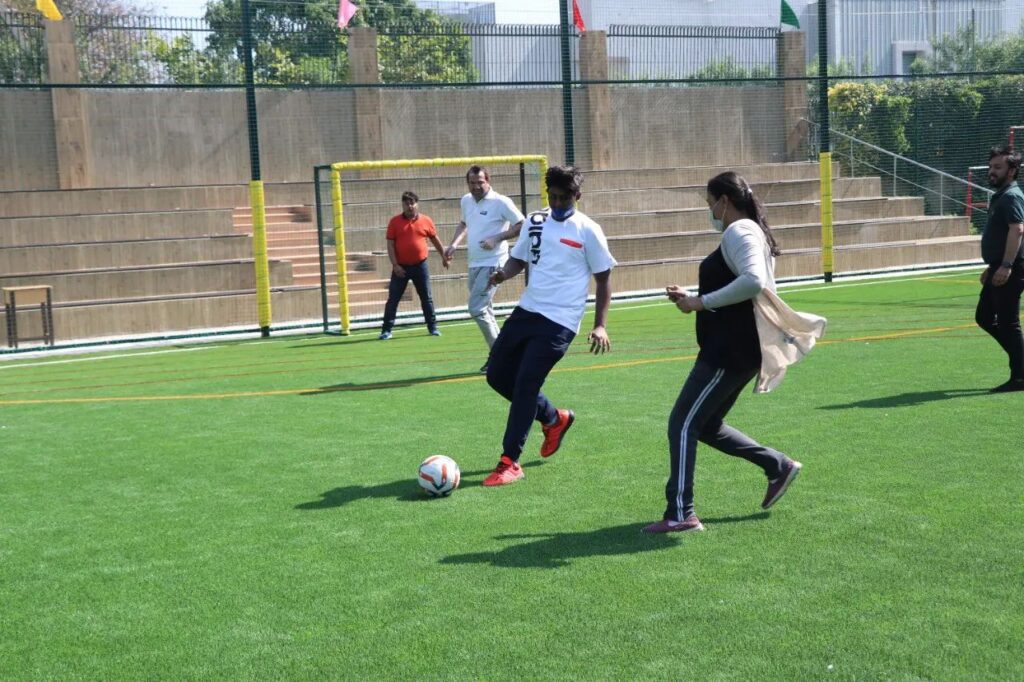 Sports League at K.R. Mangalam World School, Gurgaon sports league