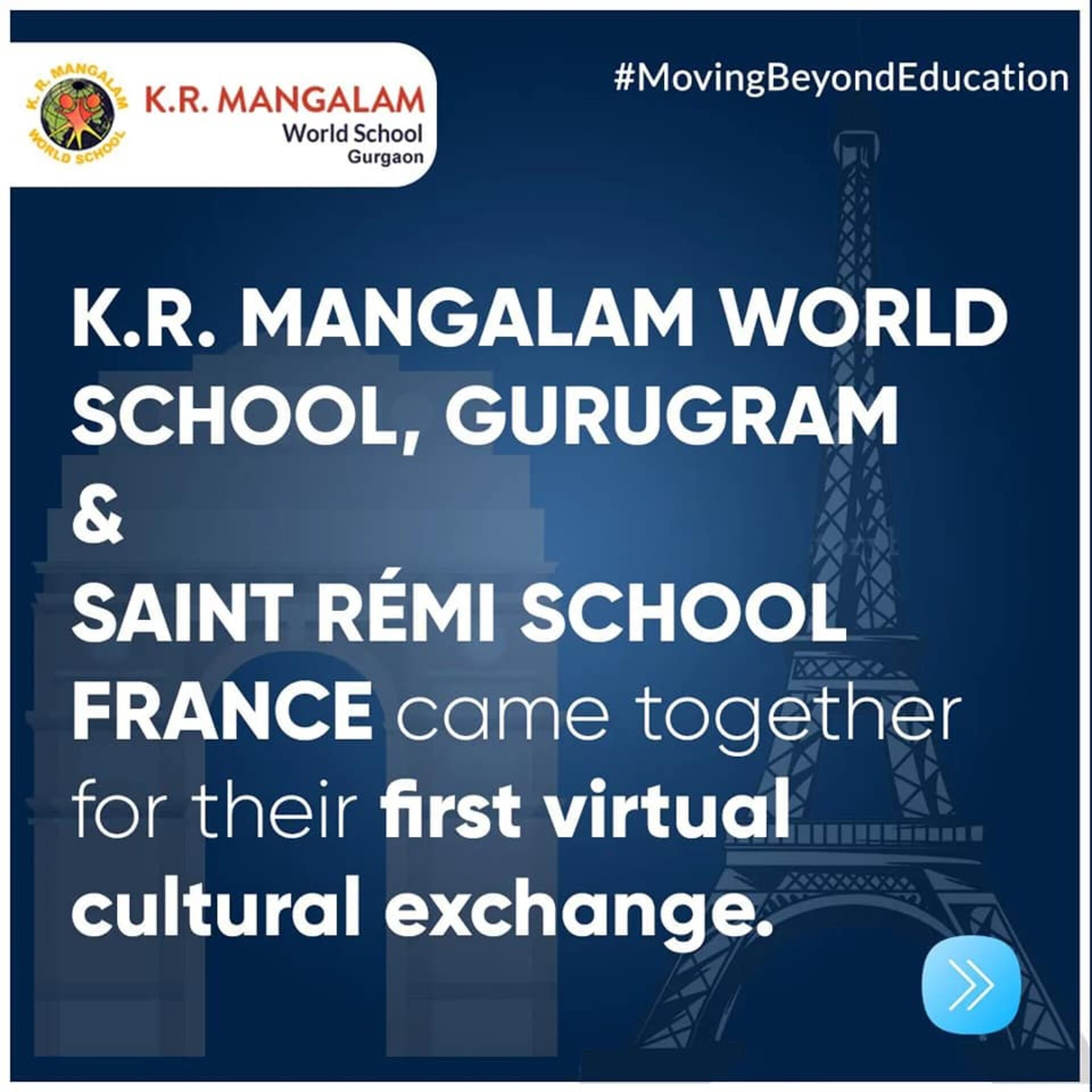 First Virtual Cultural Exchange