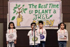 Kindergarten students presented awareness of the importance of plants-4