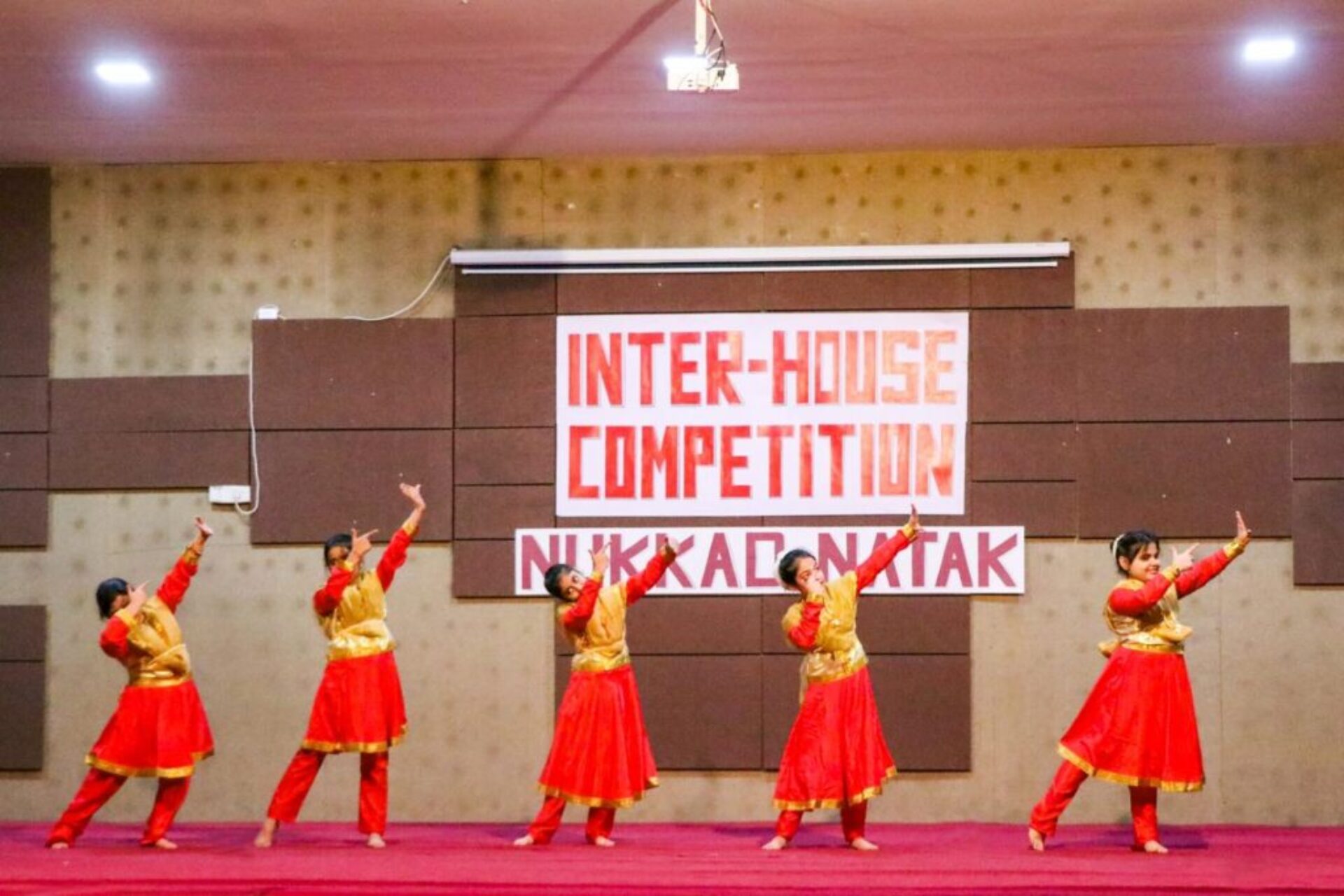 Grade V participated in an Inter-House Nukkad Natak Competition-1