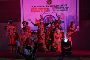 Classes 4 & 5 put up their Annual Day 'NRITYAUTSAV' on the dances of India-2