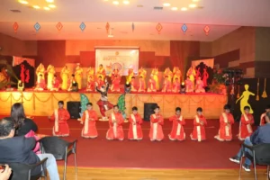 Classes 4 & 5 put up their Annual Day 'NRITYAUTSAV' on the dances of India-3