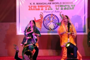Classes 4 & 5 put up their Annual Day 'NRITYAUTSAV' on the dances of India-6