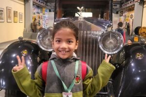 Students of Class II visited the Heritage Transport Museum-1