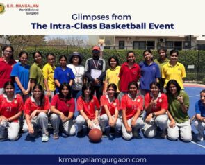 School Organised an intra-class basketball tournament for students from classes 10 and 12