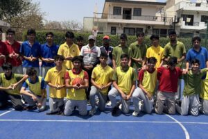 School Organised an intra-class basketball tournament for students from classes 10 and 12-3