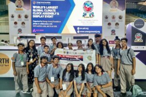 Students Participated in a global event organised by NITI Aayog & AICTE-1