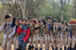 Students of Kg and Class 1visit to the Biodiversity Park-2