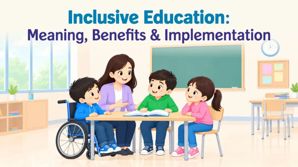 inclusive education meaning, benefits & implementation