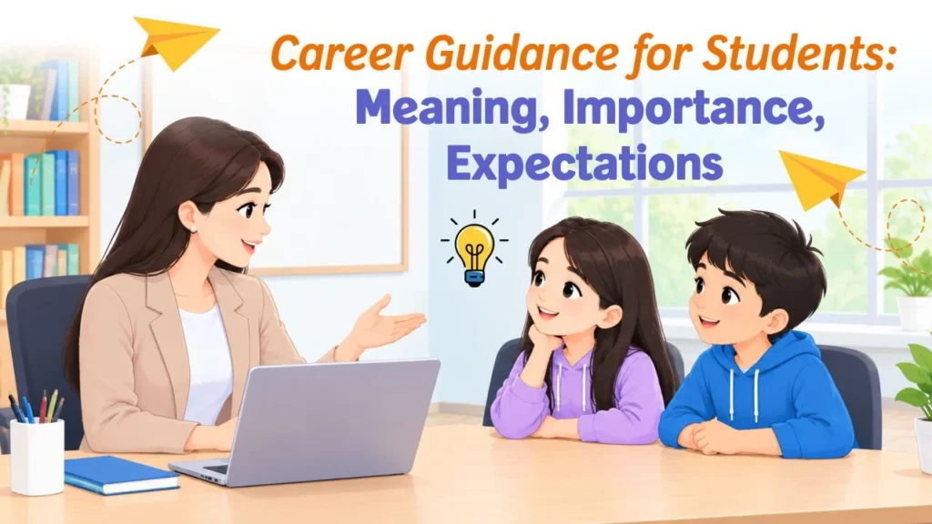career guidance for students meaning, importance, expectations