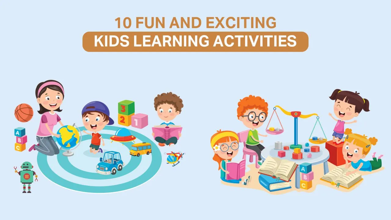 kids learning activities