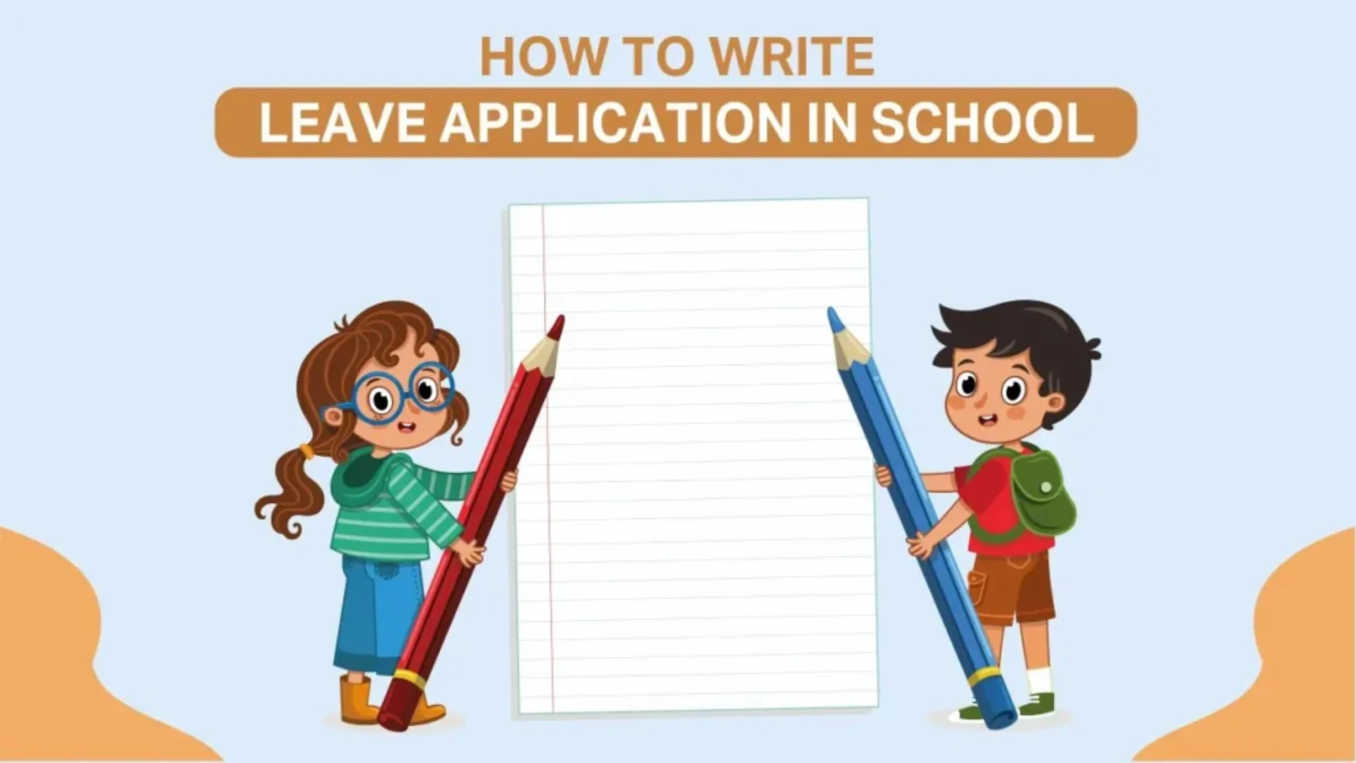 leave application in school