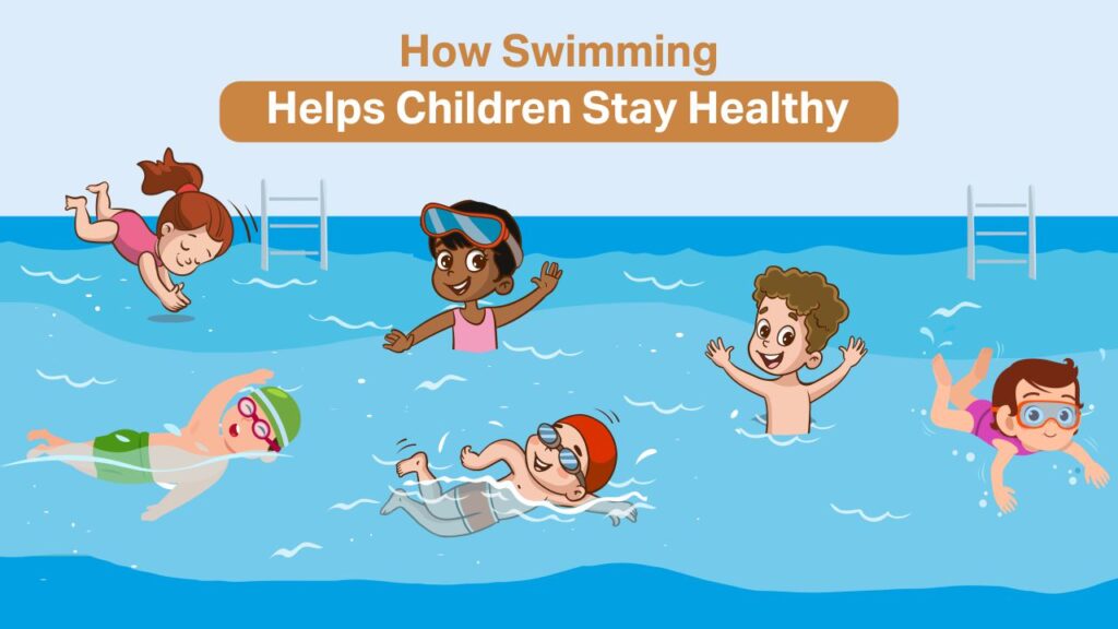 Health Benefits of Swimming for Children how swimming helps children stay healthy krm