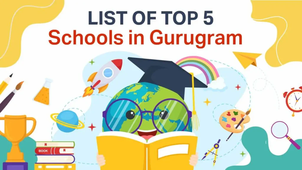 list of top 5 schools in gurugram