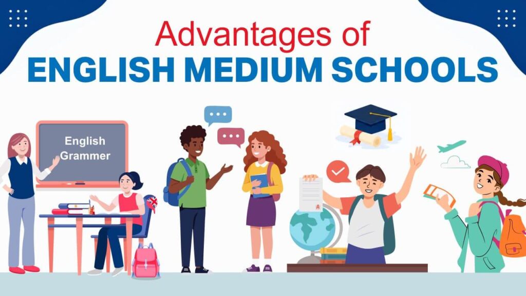 advantages of english medium schools
