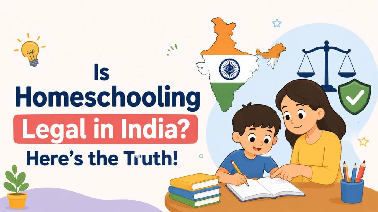 Read more about the article Is homeschooling legal in India​? What are its Pros & Cons?