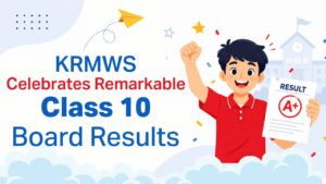 Read more about the article Excellence Unlocked: KRMWS Achieves Stellar Class 10 Results