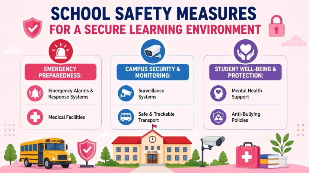 A Detailed School Admission Guide in Gurgaon for Parents school safety measures for a secure learning environment