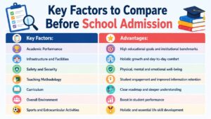 Read more about the article How to Compare Two Schools Before Taking Admission?